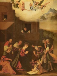 Adoración de los Pastores, c.1520-24